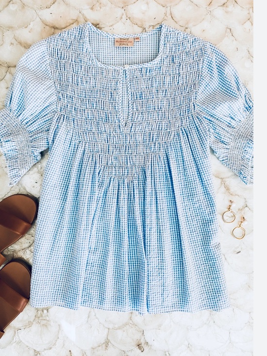 Rungolee Tops - Rungolee Aletta Gingham Blouse Top sz XL